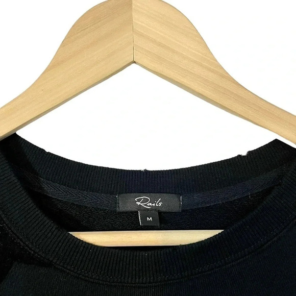 Rails Marlo Hearts Stars Side-Zip Pullover Sweatshirt - Picture 4 of 6